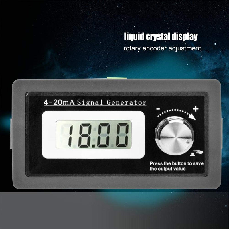 [Australia - AusPower] - Nikou 4-20 mA Current Loops Signal Generator, High Accuracy LCD Two-Wire Portable Mini Converter Test Current Signal Converter 