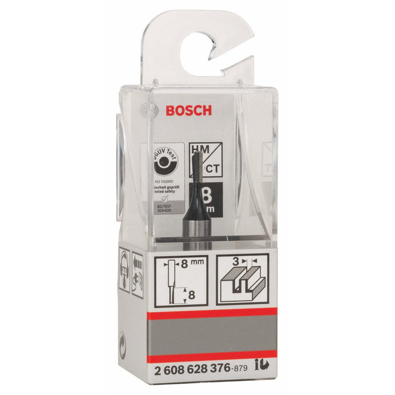 Bosch Professional Groove Cutter Standard for Wood (for Wood, Diameter 3 mm, Working Length 8 mm, Accessories Hand Cutter) (Pack of 2) Ø 3 mm (Packung mit 2) l 8mm