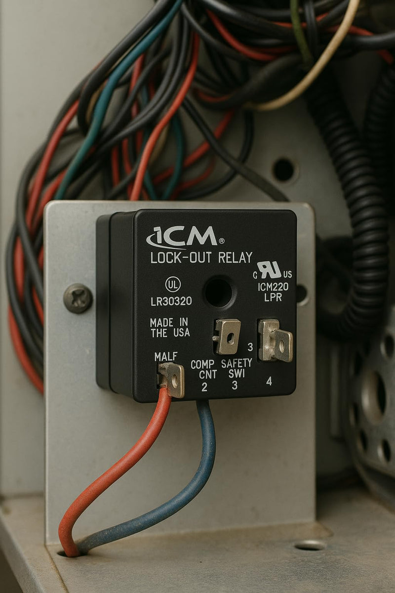 ICM Controls ICM220 Lockout Protection Relay – Impedance Relay Series 84 & 93, UL 873 Recognized Compressor Controller
