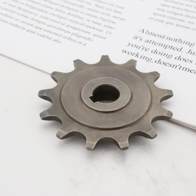 [Australia - AusPower] - Create idea 2 Pcs 13 Tooth Sprocket Bicycle Chain Gear Replacement Part Pinion Sprocket Electric Scooter Motor 13 Tooth 11mm ID Sprocket for 1016Z2 Z3 1018 Geared Motors 