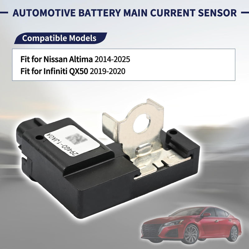 [Australia - AusPower] - Automotive Battery Main Current Sensor Replace 294G0-1JA0A 294G01JA0A Compatible with Nissan Altima 2014-2025, for Infiniti QX50 2019-2020 