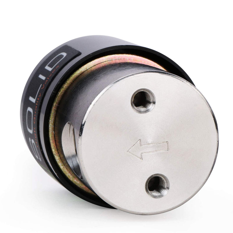 [Australia - AusPower] - U.S. Solid 1/4" Stainless Steel Electric Solenoid Valve 12VDC Normally Closed VITON 1/4 Inch 