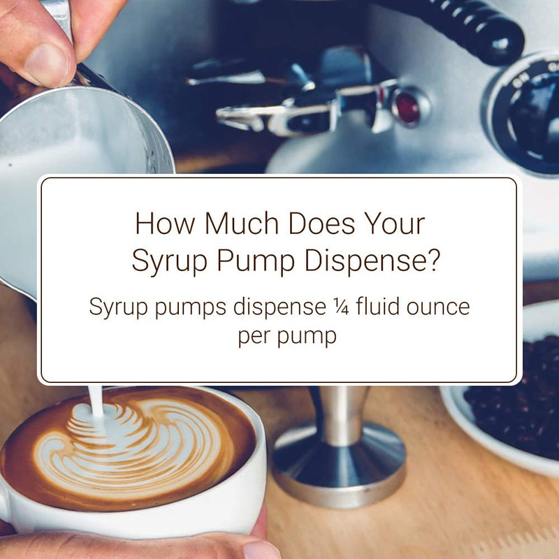 [Australia - AusPower] - Monin - Syrup Pump, Only Compatible with 750 Milliliters Glass Bottles of Monin Syrup, Tip Cover Included, Approximately ¼ Fluid Ounce Per Pump 