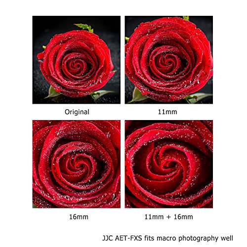 JJC X Mount Auto Focus Macro Extension Tube Set for Fujifilm Camera & Lens Fujifilm X Mount (Set)