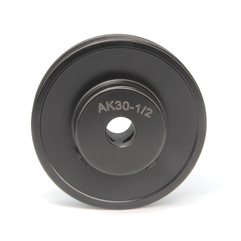 [Australia - AusPower] - Zeberoxyz AK30 Single Groove Web Sheaves,3.0" OD 1/2" Bore V-Belt Sheave Cast Iron for V-Belt (1/2"Bore-3.0"OD, 1 Groove) 1/2"Bore-3.0"OD 