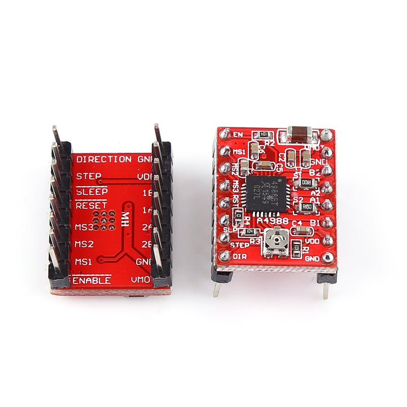 [Australia - AusPower] - V3.0 CNC Shield Extension Board, 4PCS A4988 Stepper Motor Driver with 4PCS Heat Sinks for Engraver 3D Printer (DC 12V to 36V) 