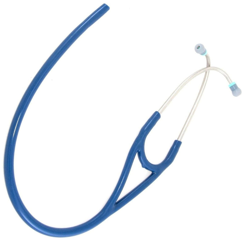 [Australia - AusPower] - Replacement Tube (Dual Lumen binaurals) fits All Leading Brand Single-Head Cardiology Stethoscopes T72 Blue 