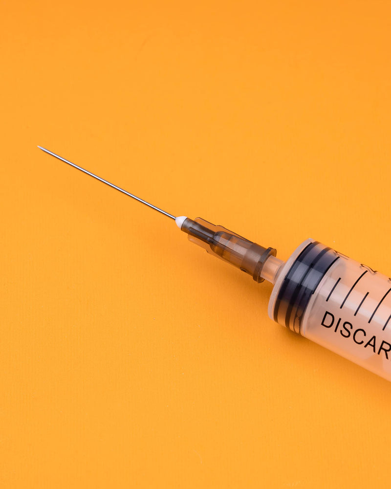10ml Disposable Syringe with 22G/1.5Inch Needle, Individual Package (100) 100
