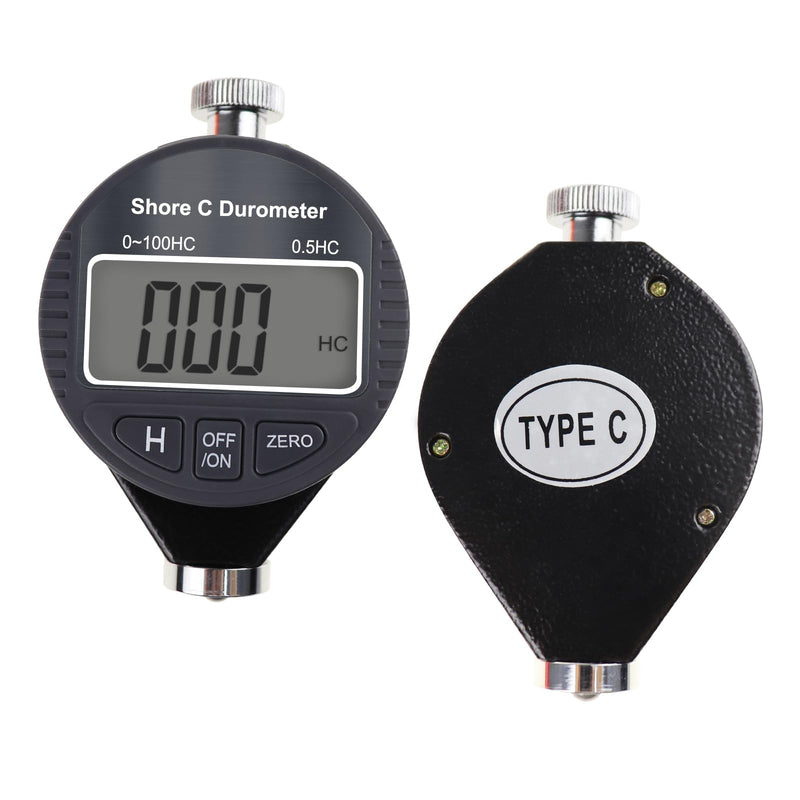 [Australia - AusPower] - Digital Hardness Meter Durometer Hardness Tester - Portable and Versatile for Measuring 0-100HD Shore A/C/D Hardness of Rubber, Tires, Plastics, Thermal Plastics, Flooring, and Bowling Balls 