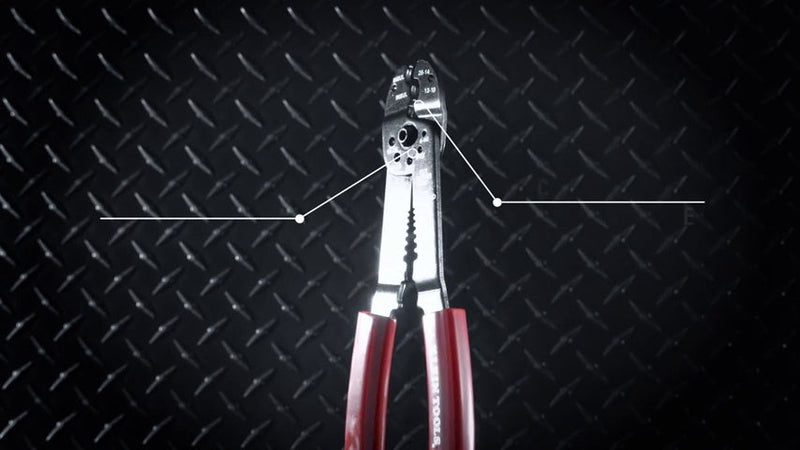 Klein Tools 1000 6-in-1 multi tool with wire stripper, crimper, cutter, screw measure and shears