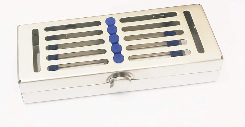 Sterilisation Cassette Tray for 5 Instruments 185mm x 65mm x 20mm