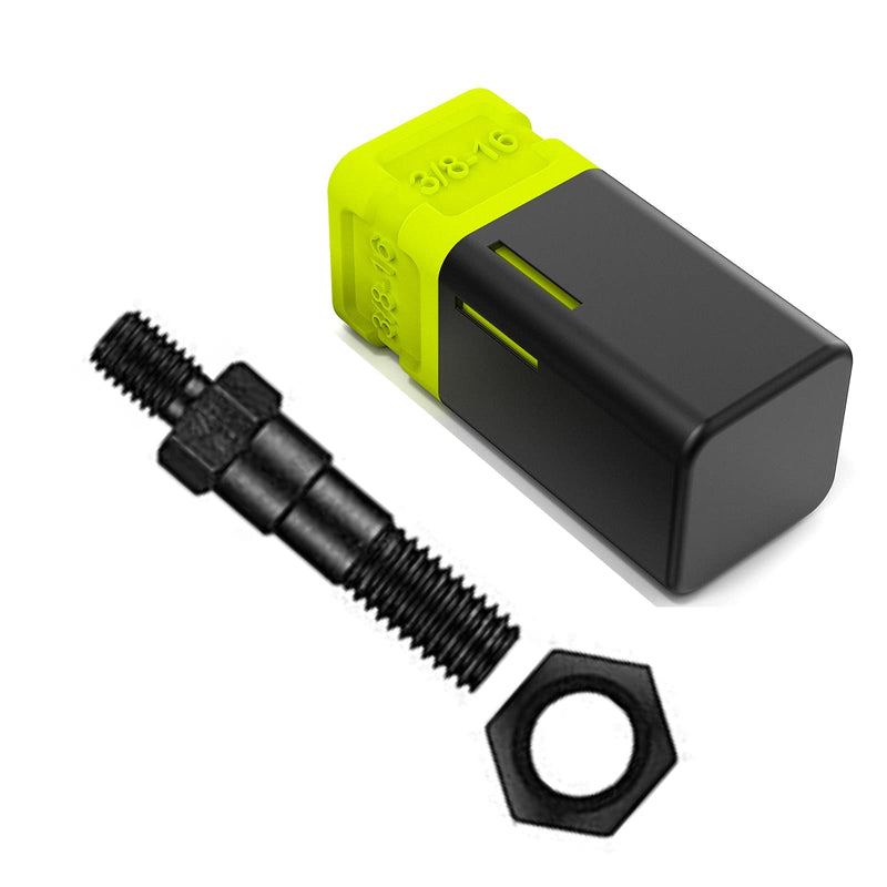 [Australia - AusPower] - Replacement Mandrel for Rivet nut tool, manual rivet nut gun Mandrel and Nose Pieces Accessary (SAE 3/8-16, 1pcs) 3/8-16 x1 