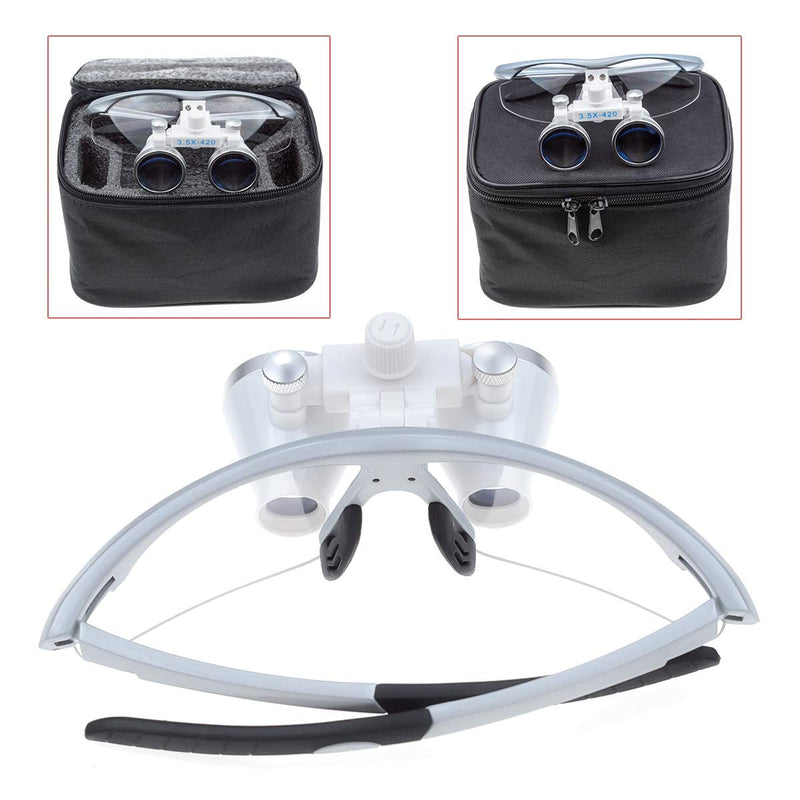 [Australia - AusPower] - 3.5X Binocular Loupes 420mm Working Distance Glasses 