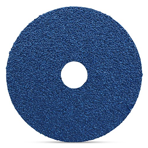 [Australia - AusPower] - BHA Zirconia Resin Fiber Sanding and Grinding Discs, 4.5” x 7/8”, 36 Grit - 25 Pack 