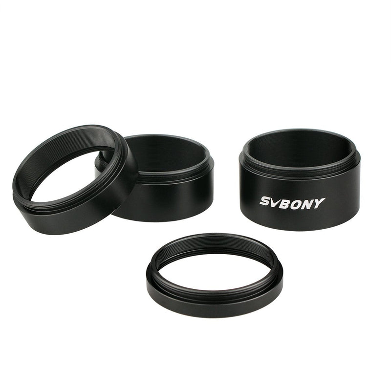 [Australia - AusPower] - SVBONY Extension Tube M42x0.75 on Both Sides Length T2 Extension Tube Kit Length 5mm 10mm 15mm 20mm 