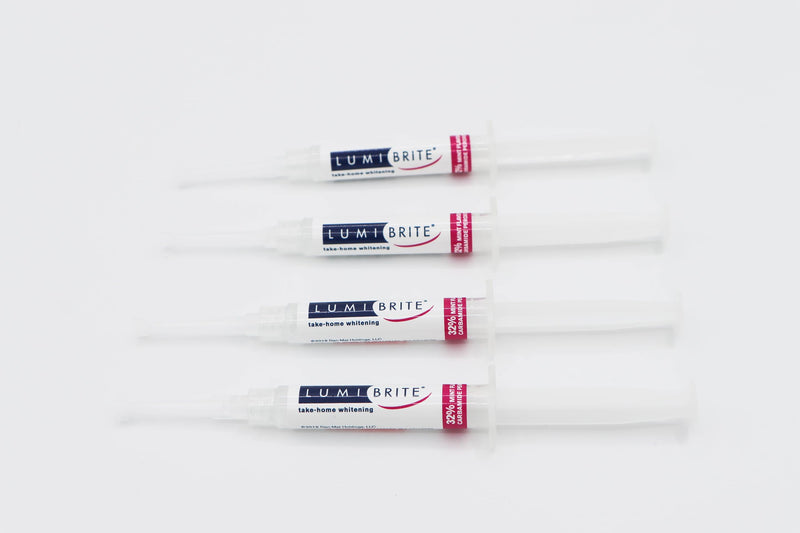 [Australia - AusPower] - Den-Mat LumiBrite 32% Take-Home Whitening Gel Refill 4 Syringes, 2.5 ml 
