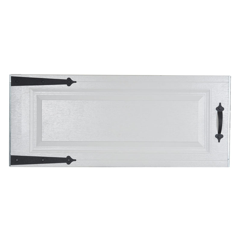 [Australia - AusPower] - Household Essentials Garage Handle and Hinge Magnets – Decorative Magnetic Hardware Steel Doors, Easy Installation, Durable & Weatherproof, Set of 6 Standard Hinges 