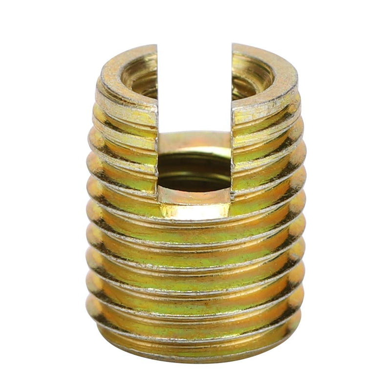[Australia - AusPower] - YWBL-WH Self-tapping Carbon Steel Inserts Thread Insert Accessories M2 M3 M4 M5 M6 M8 M10 Inserts 20Pcs ((Inner M3*0.5 Outer M5*0.5)), Fastener 