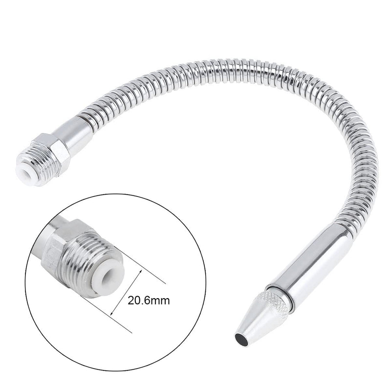 [Australia - AusPower] - Metal Flexible Water Oil Cooling Tube with Round Head Nozzle for CNC Machine/Milling/Lathe (700MM, 1/2 Inch) 700MM 