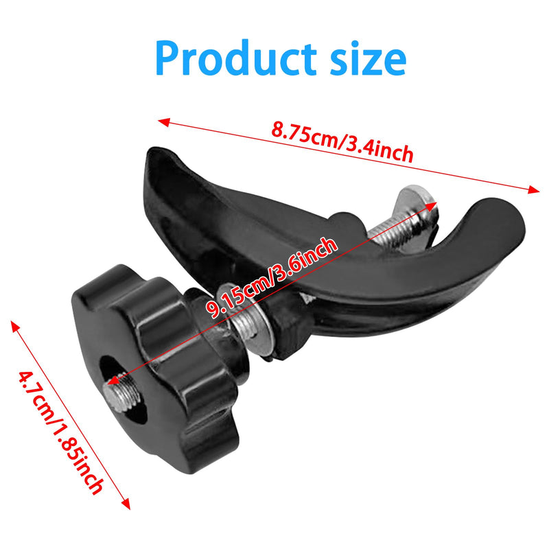 [Australia - AusPower] - 2 pcs T-Track hold down clamp 3-1/2” L x 1-1/4” W fits for routers, drill presses, CNC, table saws, jigs, panels, vertical mills and moremany woodworking or metalworking applications 
