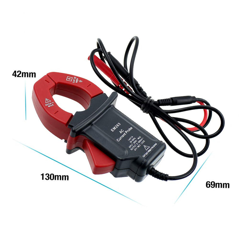 [Australia - AusPower] - allsun AC Current Probe CAT III Max. Input 600A Multimeter Safety Test Lead 