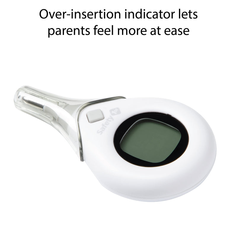 [Australia - AusPower] - Safety 1st 5 Second Read Rectal Thermometer, Quick, Accurate Reading in just 5 Seconds, Grey 