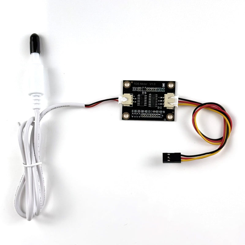 Gikfun 2PCS TDS Sensor Water Conductivity Meter, 0-1000ppm Analog Output Sensor Module with Waterproof Probe, Compatible with Arduino for Hydroponics, Labs, Water Quality Testing EK2169