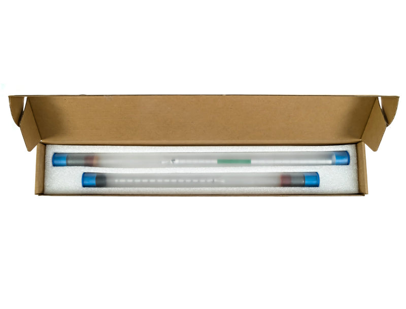[Australia - AusPower] - Hydrometers for Float Tanks – Measure Specific Gravity of Epsom Salt Solution Floatation Therapy MgSO4 – Dual Kit – Broad & Precision Range (1.15-1.35 & 1.24-1.30) Sensory Deprivation Rest 