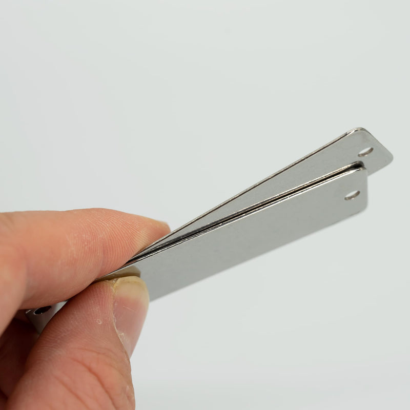 StayMax Engraving Blank Tags Rectangle Stamping Blanks 1 x 3 Inch 50 Pack