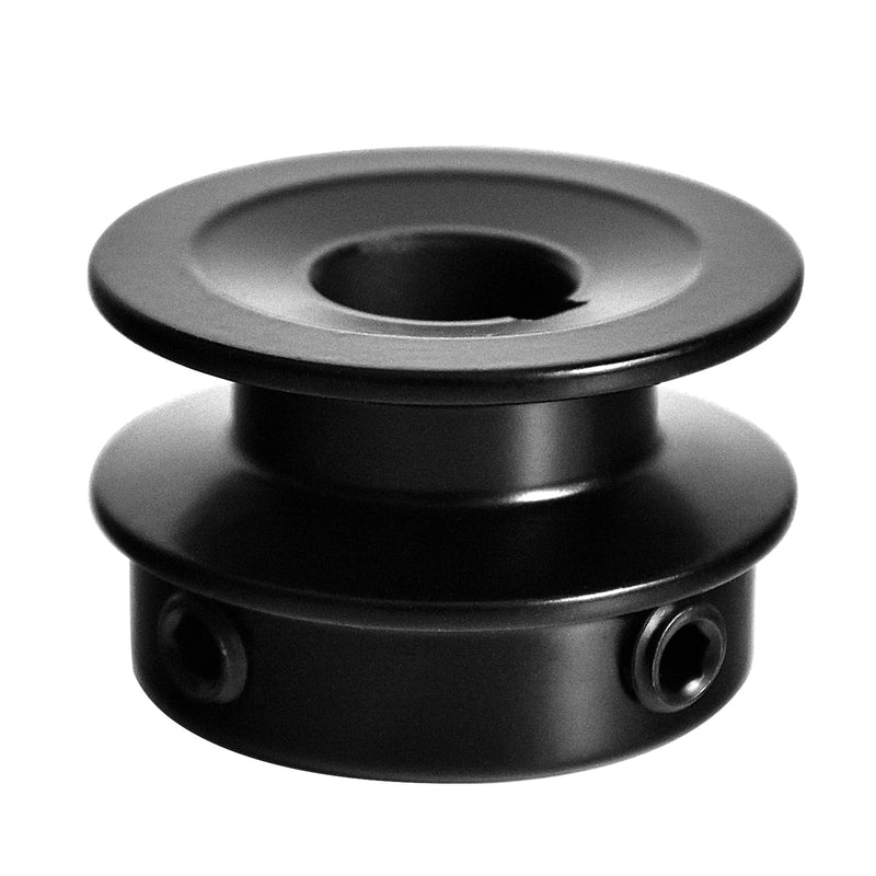 [Australia - AusPower] - AK1758 Mechanical V-Belt Pulleys, 1.75" OD 5/8" Fixed Bore, Single Groove, Cast Iron, for 3L, 4L, A, AX V-Belt 