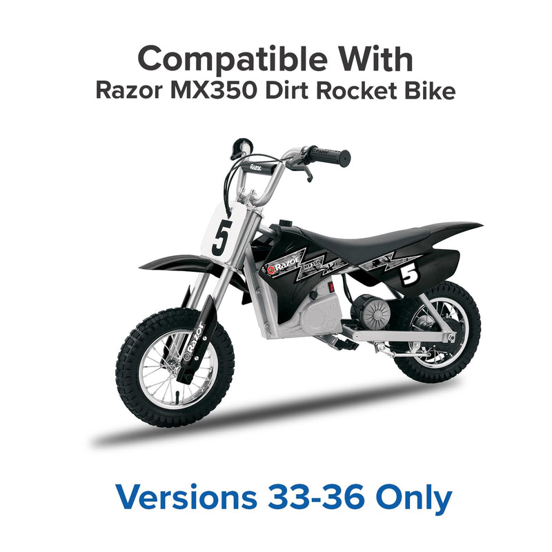 AlveyTech 24 Volt ZK2430-D-FS-ROHS Controller for The Razor MX350 Dirt Rocket Bike (Versions 33-36) - Replacement Motor Speed Control Module with 4-Wire Throttle Connector Versions 33-36