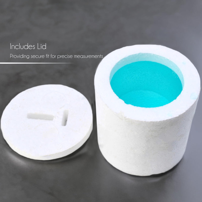 [Australia - AusPower] - Eisco - Polystyrene Cup Calorimeter with Lid for Simple and Effective Calorimetry - Economical Design for Measuring Heat of Reaction - STEM, Chemistry, and Classroom Use 