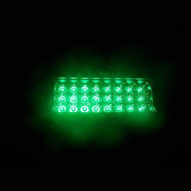 Green Led Off-road Light Bar Pod 36W 7-inch Spot Driving Work Pods Waterproof Fog Lamps for Van Pick-up Truck Car ATV UTV SUV Truck Tractor Boat Fishing Hunting g Deck Trailer Navigation 12V 24V 2pcs 2pcs 36w spot Green lights