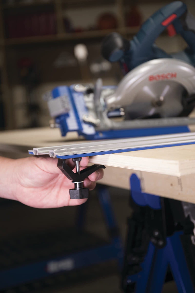 Kreg Track Clamps - Secure Non-Slip Grip - Track Saw Clamp - Professional-Grade Woodworking Tool - KMA7520