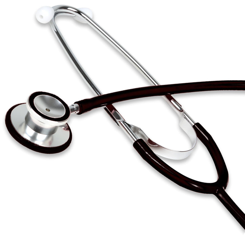 Gima - Dual Head Stethoscope TRAD, Adult, Y Color Black, Pavilion Ø 43.5 mm, Bell Diameter 30 mm Outer Size, Latex-Free, CE Medical Device Adult