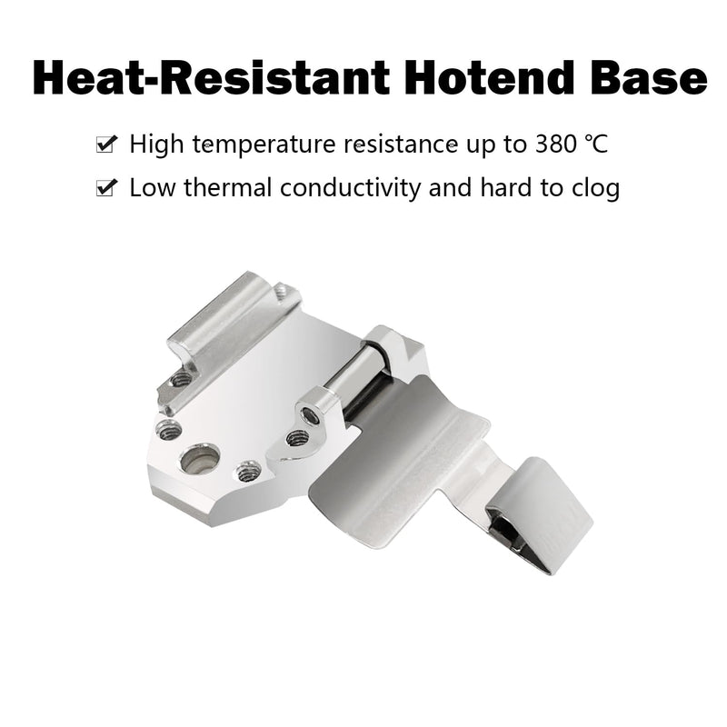 [Australia - AusPower] - HzdaDeve Heating Assembly Kit for Flashforge AD5X Hot End Heating Component with Heater Cartridge and Thermistor Temperature Sensor Heat-Insulating Clip for Flashforge 3D Printer Accessories AD5X Heating Kit 