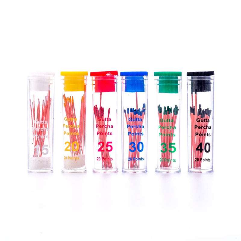 [Australia - AusPower] - Gutta Percha Paper Points 2 Packs .02/.04/.06 Taper for Dental Endodontic Root Canal Treatment (#15-40.04 Taper) #15-40 .04 Taper 