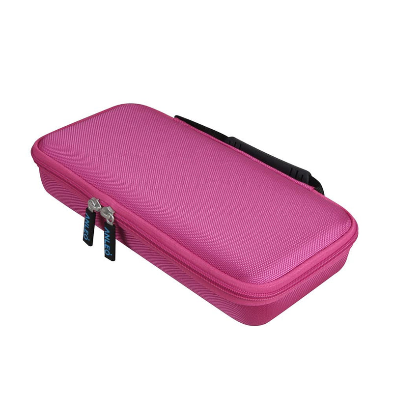 [Australia - AusPower] - Hard Travel Case for 3M Littmann Classic III Monitoring, Lightweight II S.E, MDF Acoustica Deluxe Stethoscope (Only Case) (Plum Red) Plum Red 