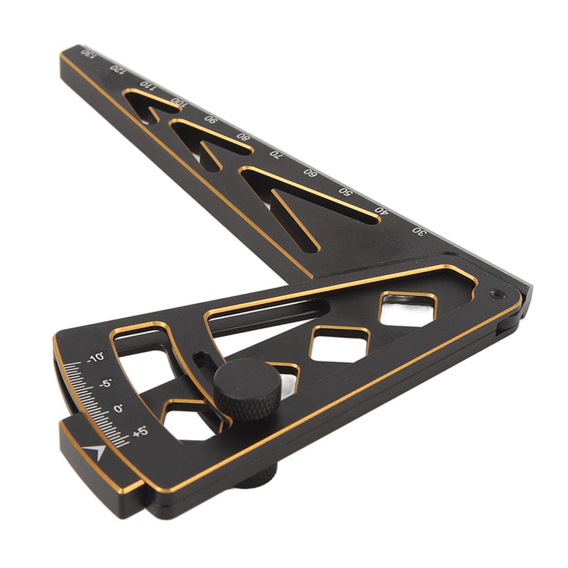 [Australia - AusPower] - RC Car Inclined Ruler Multifunctional Ride Height Gauge Camber Gauge Multi Angle Measuring Tool 