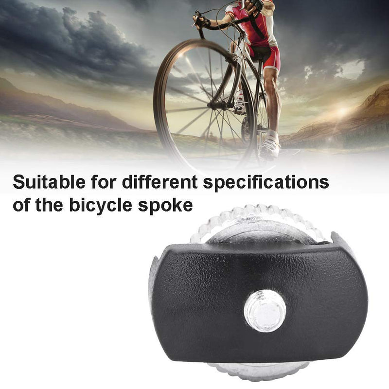 Wireless Bicycle Speedometer Sensor, Easy Spoke Mounting Odometer Black for Cyclists, Mountain Bikers and Daily Rides