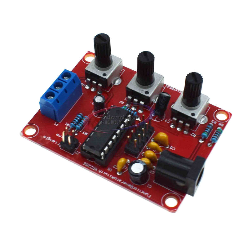 [Australia - AusPower] - 4PCS XR2206 Function Module DIY Kit Sine Triangle Square Output 1Hz-1MHz 9-12V DC Input 