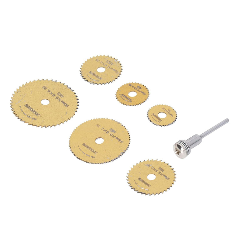 HHIP 5071-5000 6 Piece High Speed Steel Slitting Saw Set