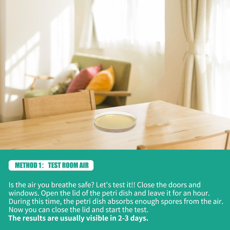 Comprehensive DIY Mold Test Kits for Home - Multiple Detection Tests for Surfaces, HVAC Systems, & Indoor Air Quality - Includes Detailed Mold - Fast, Reliable, & Safe for Both Indoor & Outdoor Use