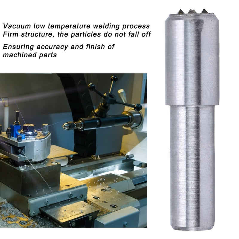 [Australia - AusPower] - Square 5 Point Grinding Diamond Scraper, 5 Point Grinding Wheel Dressing Wheel Grinding Wheel Dressing Pin Tool with 10mm Carbon Steel Shank 