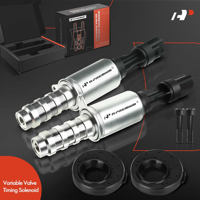 [Australia - AusPower] - A-Premium 2-PC Engine Variable Valve Timing (VVT) Variable Camshaft Timing (VCT) Control Solenoid Compatible with Ford, Lincoln and Mercury Vehicles - 4.6L 5.4L 3V Engine - Replaces 8L3Z-6M280-B 