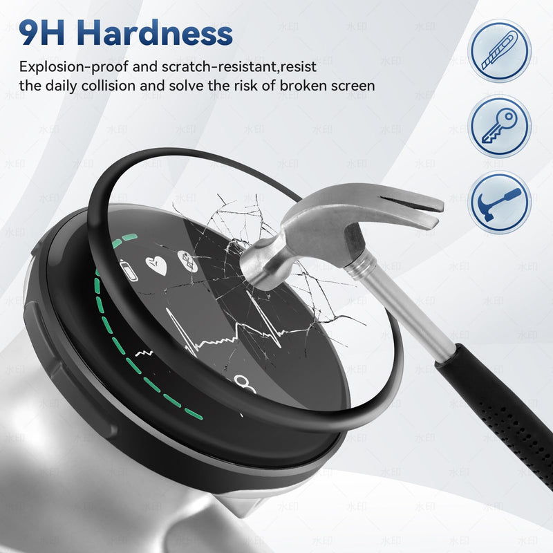 [Australia - AusPower] - 4-Pack Full Coverage 3D Curved Screen Protector Compatible with EKO CORE 500™ Digital Stethoscope, EKO CORE 500 Accessories, [Anti-Scratch] [360-Degree All-Around Protection] (4, One Size) 4 
