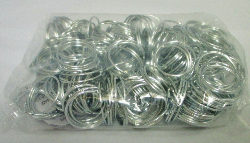 Gray Genuine Versa-Tags Key Tags, Self-Protecting (250 Tags per Box with Metal Rings)