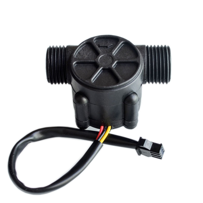 [Australia - AusPower] - Water Flow Sensor flowmeter Hall Flow Sensor Water Control 1-30L/min 2.0MPa YF-S201 