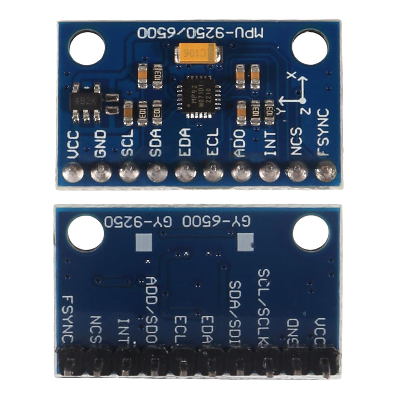 [Australia - AusPower] - 1PCS Pre-Soldered MPU9250 GY-9250 9-Axis 9 DOF 16 Bit Gyroscope Acceleration Magnetic Sensor 9-Axis Attitude +Gyro+Accelerator+Magnetometer Sensor Module IIC/SPI Compatible with Raspberry Pi ESP32 