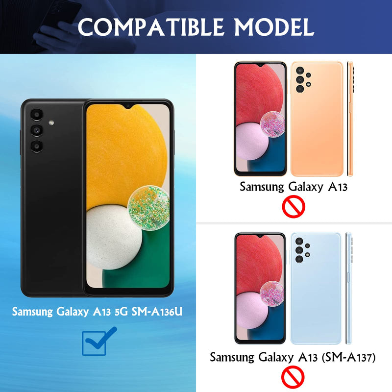 [Australia - AusPower] - Fingerprint Sensor Flex Cable Replacement for Samsung Galaxy A13 5G SM-A136U Power On Off Button Flex Cable with Tools 